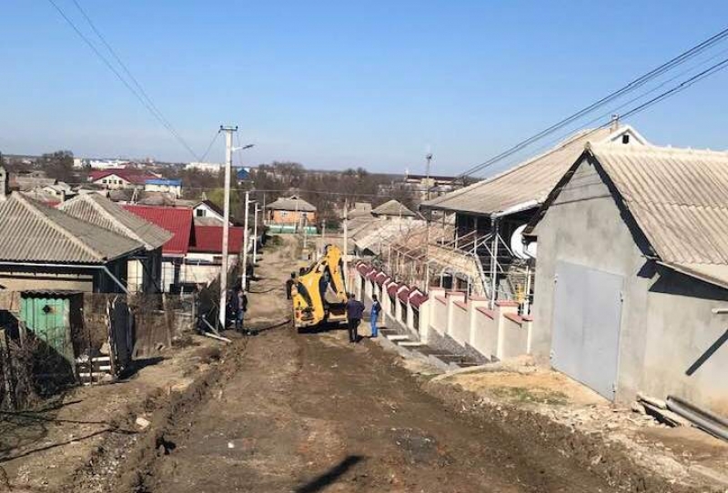 В Чадыр-Лунге ремонтируют очередную улицу