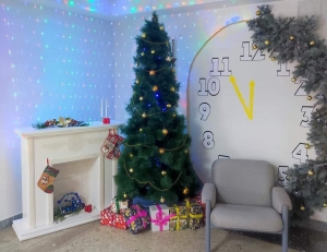 В Едином культурном центре Чадыр-Лунги создали новогоднюю фотозону