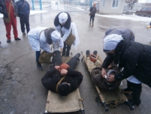 В ООО "Даалар-Дюзю" проведены учения по гражданской защите