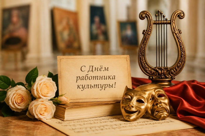 Поздравляем работников культуры с профессиональным праздником!