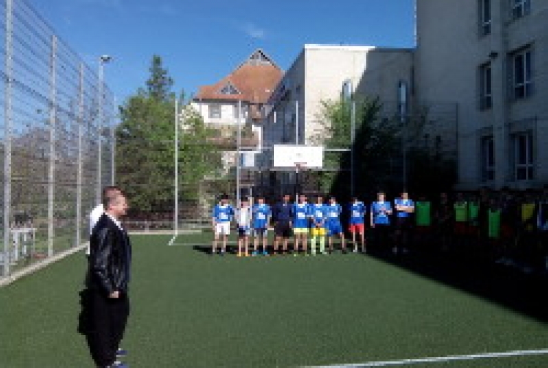 Прошли соревнования по мини-футболу