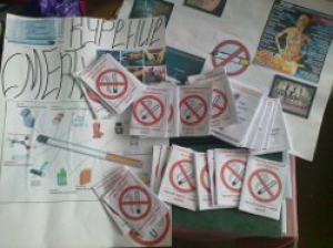 Подростки выступили против курения