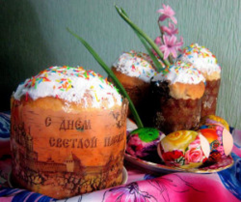 Со светлым праздником Святой Пасхой!