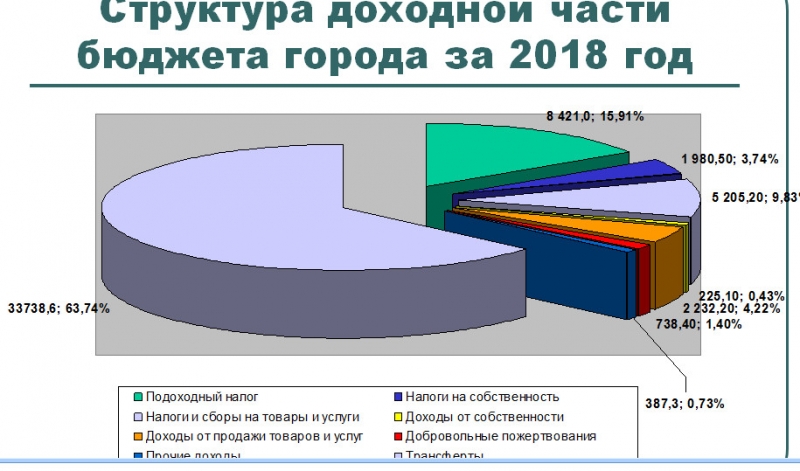 На заседании Совета был представлен отчет об исполнении бюджета муниципия за 2018 год