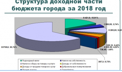 На заседании Совета был представлен отчет об исполнении бюджета муниципия за 2018 год