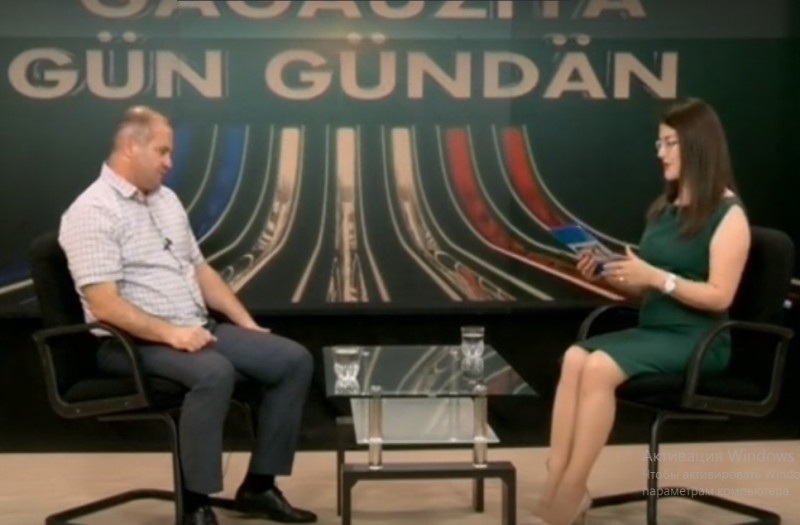 Анатолий Топал в передаче GAGAUZİYA G&Uuml;N G&Uuml;ND&Auml;N