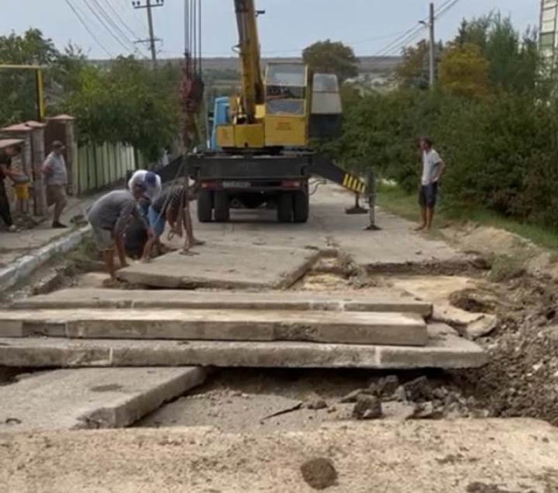 В муниципии начался ремонт улицы Гагарина