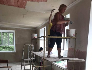 В детском саду №6 идет ремонт