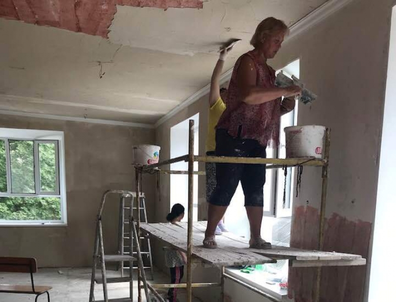 В детском саду №6 идет ремонт