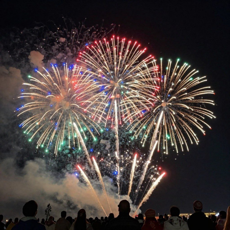 Соблюдайте правила использования пиротехнических изделий!