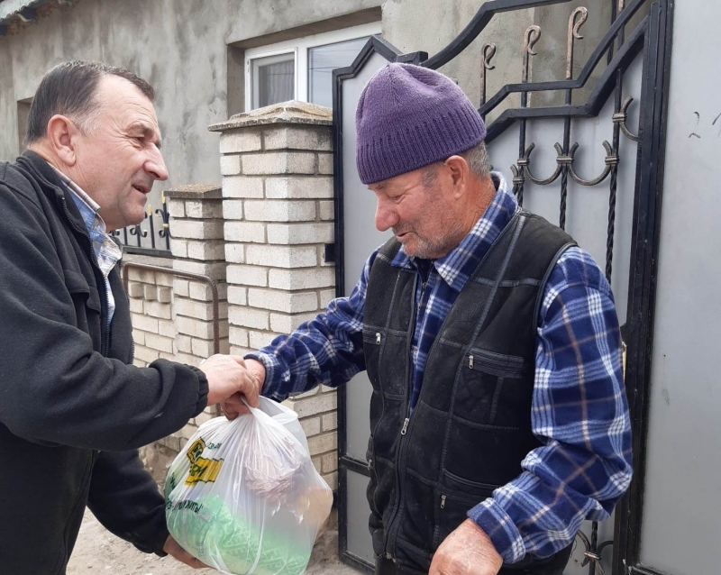 Примария Чадыр-Лунги в День пожилого человека провела благотворительную акцию