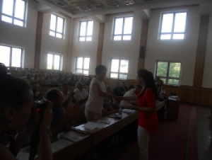 Состоялось первое заседание Городского Совета