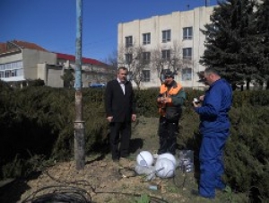 Примар Георгий Орманжи проконтролировал ход работ по освещению улиц