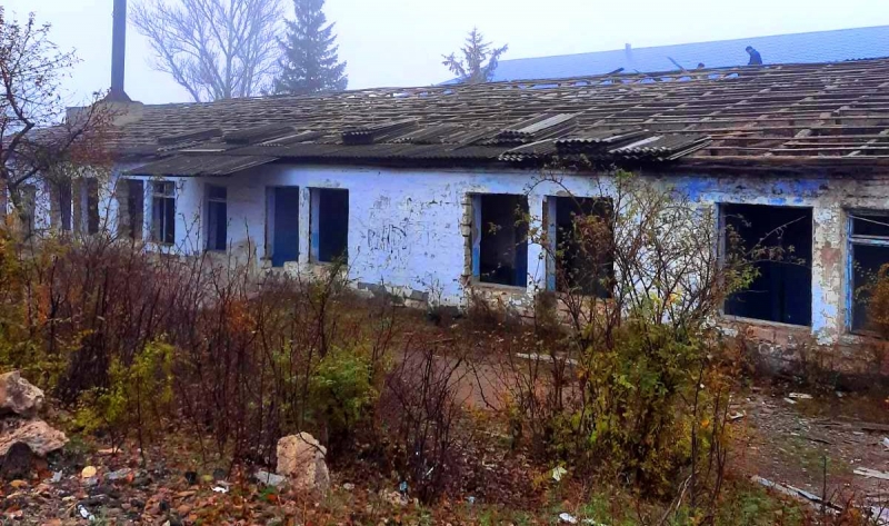 Старт дан. Идет ремонт части здания бывшей школы №3