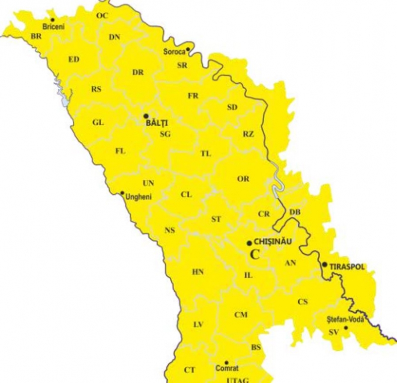 Метеопредупреждение: жёлтый код - опасность природных пожаров с 15 по 21 августа