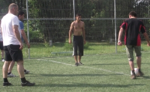 Работники примарии Чадыр-Лунги начинают день со спорта