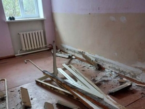 В детском саду №1 ремонтируют очередную группу