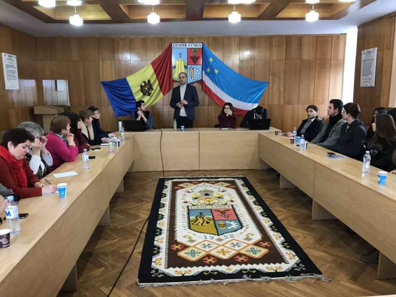 В Чадыр-Лунге прошла  встреча с местным сообществом