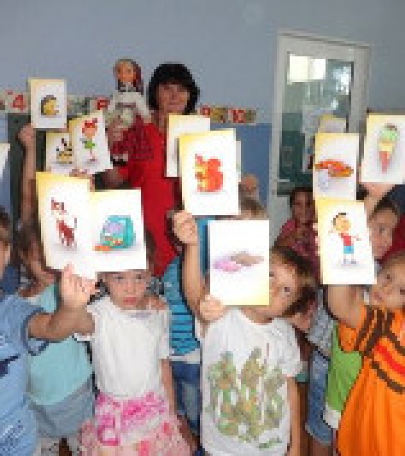 В детском саду №8 завершился проект "Дуальное изучение государственного и родного языков"