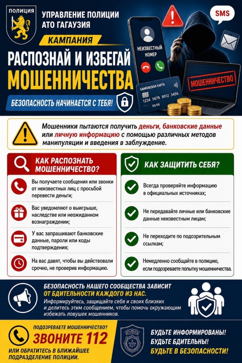 Стоп мошенничеству - проверяй, прежде чем доверять!