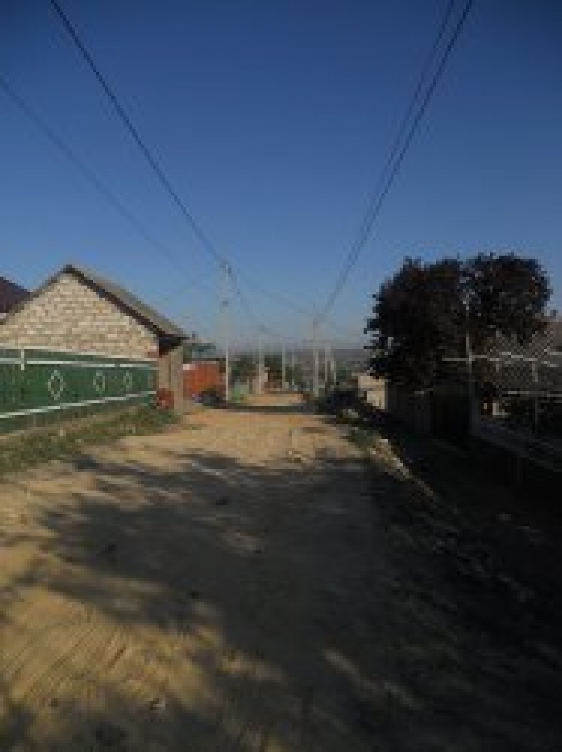 На улице Нагорная обустроена дорога