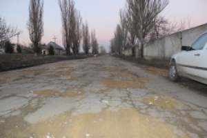 Проведены ремонтные работы ул. Молодежная