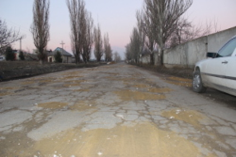 Проведены ремонтные работы ул. Молодежная