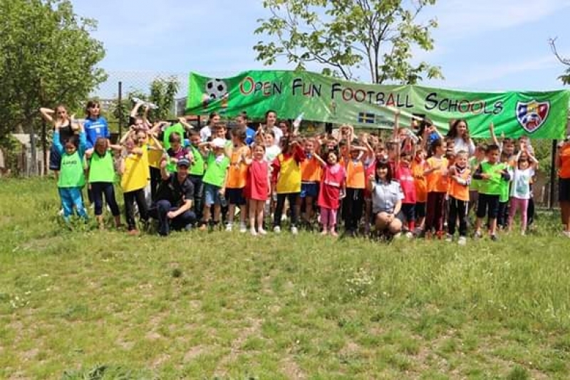 "Open Fun Football Schools-2019" прошла в гимназии им. П.Казмалы