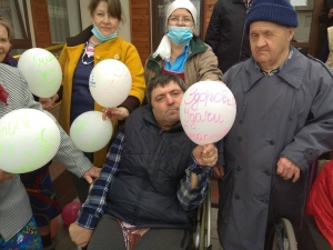 Пожилые люди пожелали всем счастья, добра и, самое главное, здоровья!