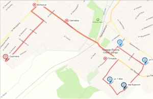 Изменение в городском регулярном пассажирском маршруте №5