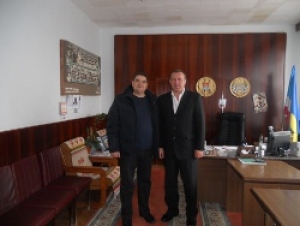Встреча примара Георгия Орманжи с предпринимателем Чадыр-Лунги