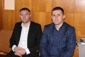 Валентин Кара и Михаил Стамов - заместители примара Чадыр-Лунги