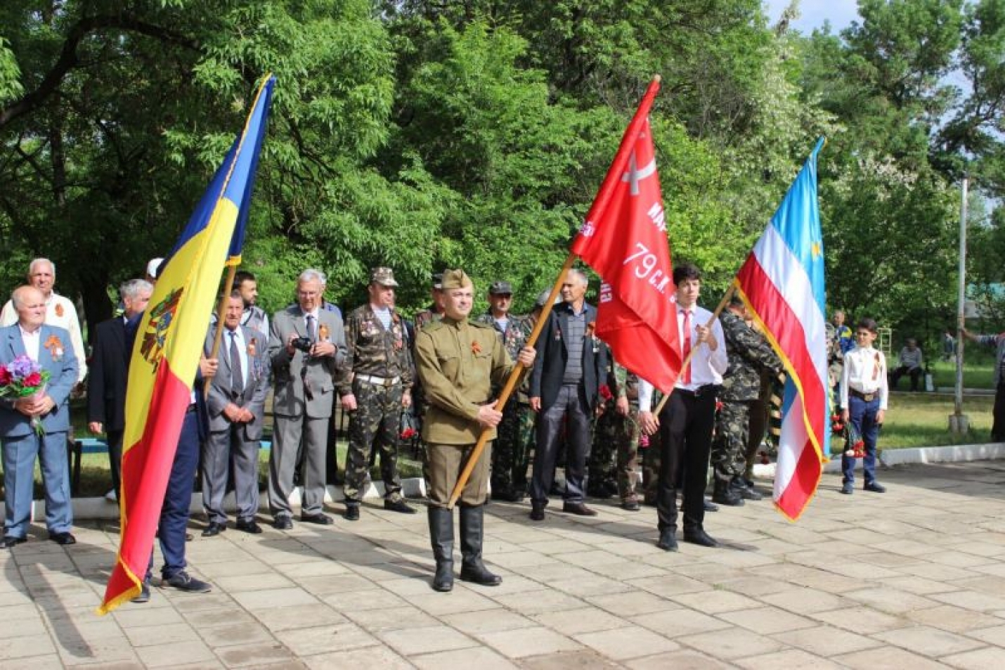 В Чадыр-Лунге отметили 73-ю годовщину Великой Победы