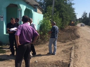 Начался ремонт дороги на улице Сергея Лазо