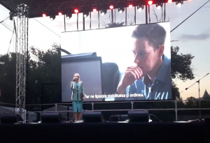 День города. Поздравление Марины Таубер