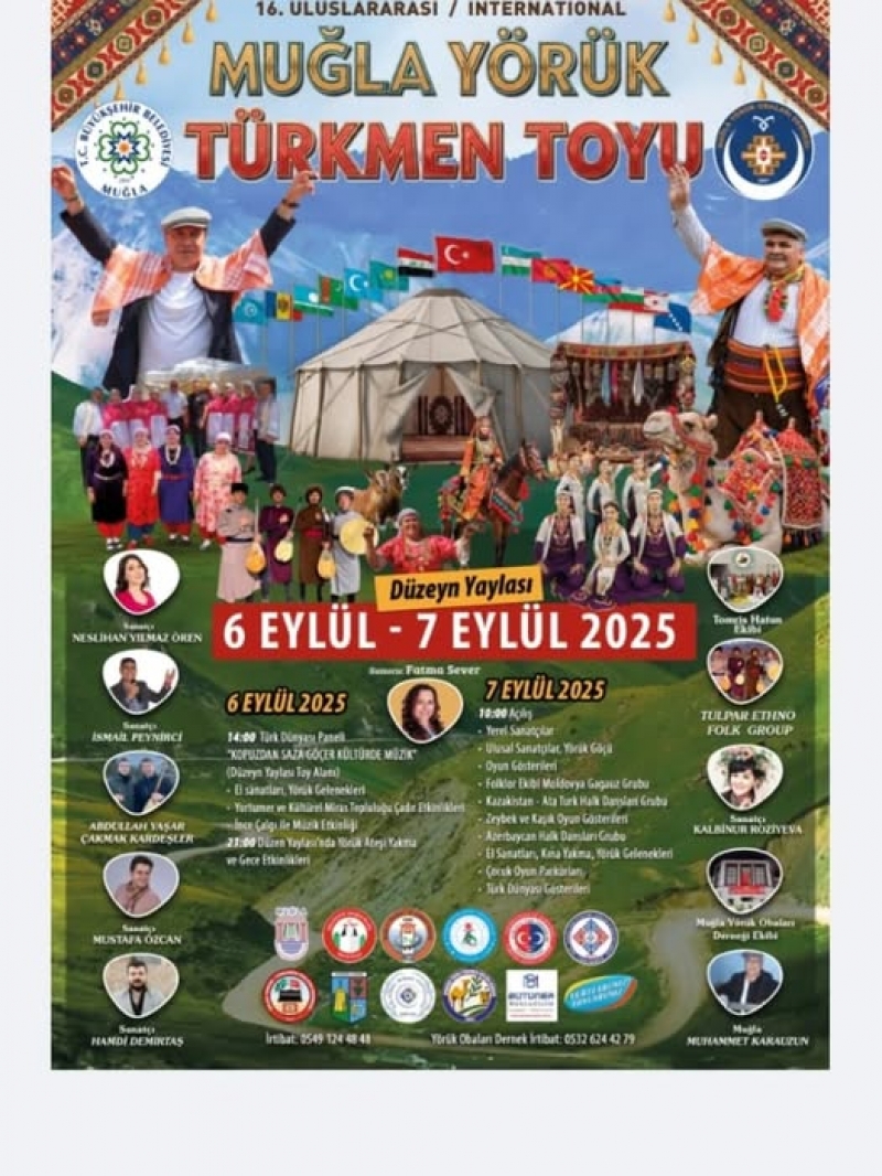 &laquo;Bucaktan kızlar&raquo; и &laquo;Кadınca&raquo; представят Чадыр-Лунгу на фестивале &laquo;Muğla Y&ouml;r&uuml;k T&uuml;rkmen Toyu&raquo; в Турции