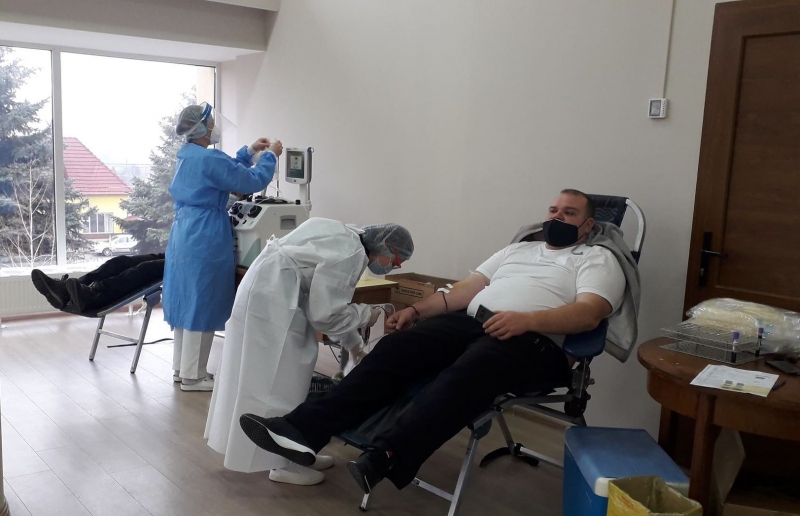 Жители муниципия Чадыр-Лунга приняли активное участие в акции по сбору донорской крови