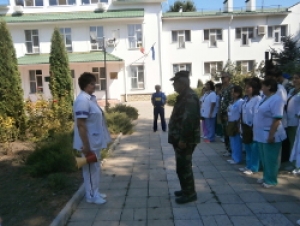 Учения в детском реабилитационном центре