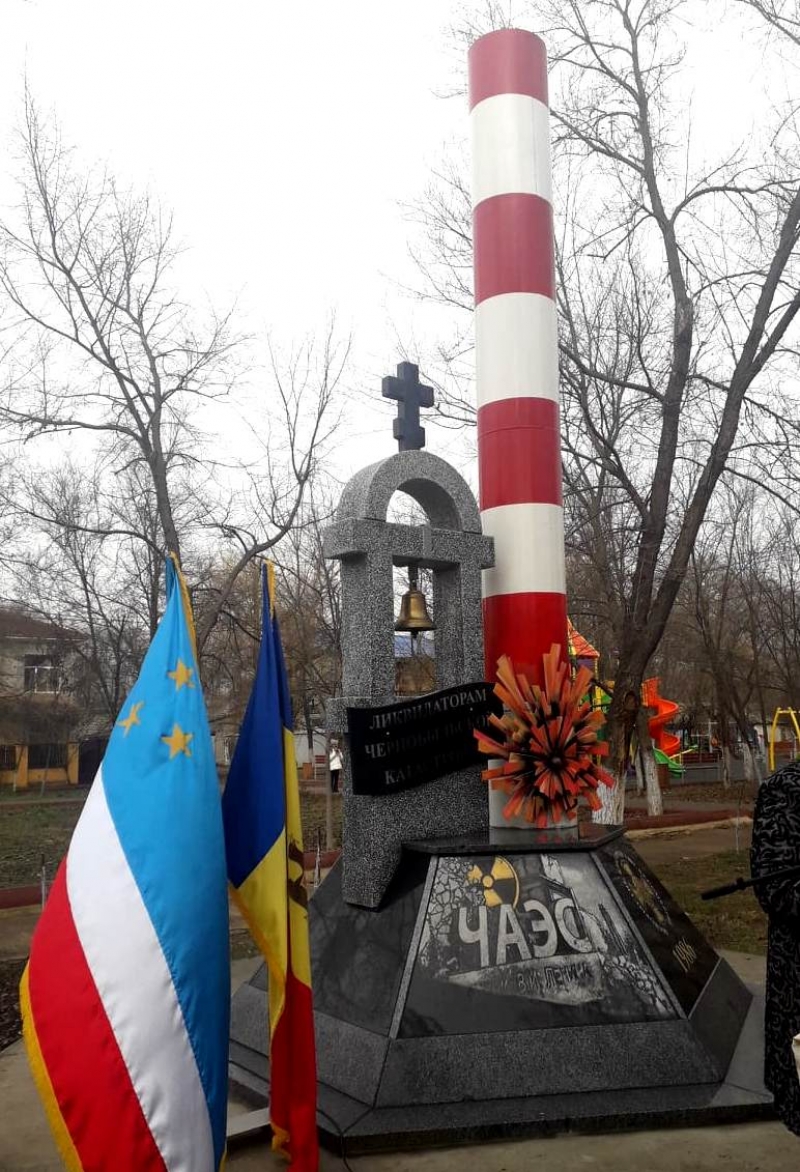 Состоялось открытие памятника жертвам чернобыльской трагедии