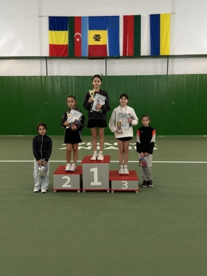 Арина Тонева - серебряный призер турнира New Year Tennis Kids