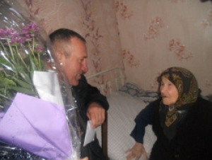 Жительница города отметила свой 100-летний юбилей