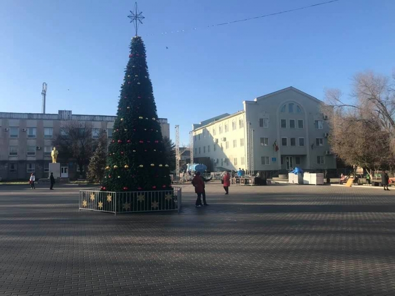 Сегодня в Чадыр-Лунге состоится открытие Новогодней ели