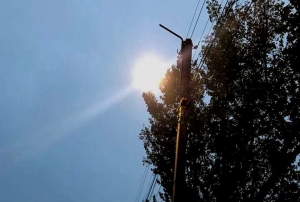 В муниципии продолжаются работы по восстановлению уличного освещения