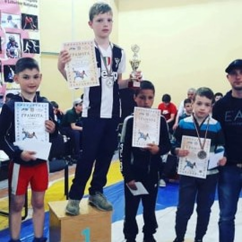 Чадыр-Лунгские борцы приняли участие в соревнованиях в селе Копчак