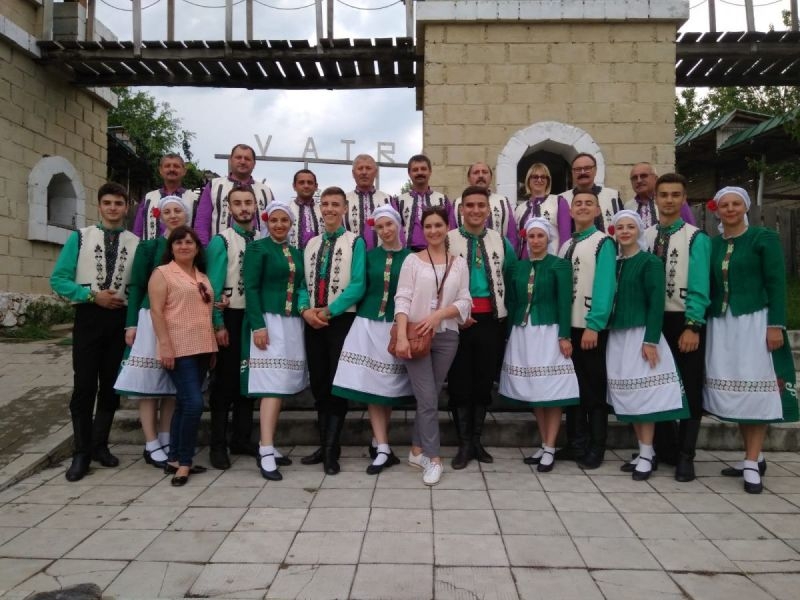 Ансамбль песни и танца &laquo;Кадынжа&raquo; занял 1 место на республиканском фестивале