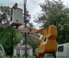 Уличное освещение восстанавливают в двух районах муниципия