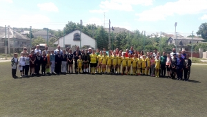 В лицее Мошкова прошел футбольный турнир среди детей