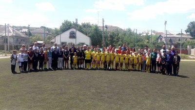В лицее Мошкова прошел футбольный турнир среди детей