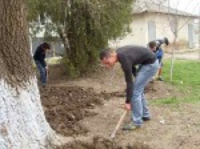 День озеленения в городе Чадыр-Лунга
