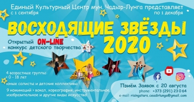 Конкурс "Восходящие звезды" в этом году пройдет в формате онлайн